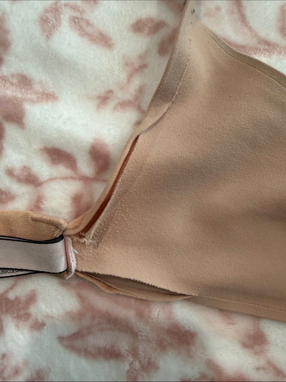 Victoria's Secret Blue Floral & Nude T-Shirt Bra Duo - Picture 4 of 8